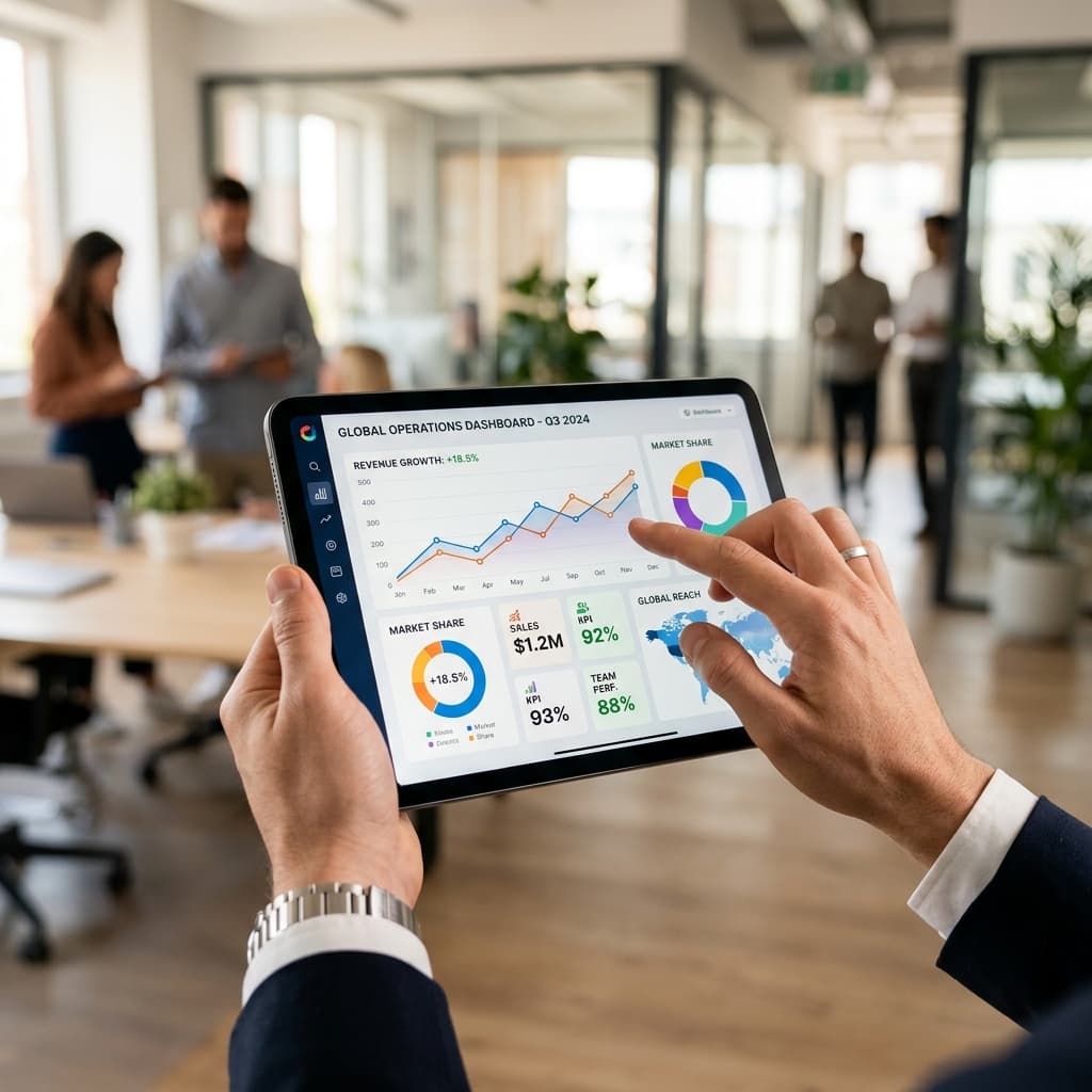 Operations dashboard and strategic metrics
